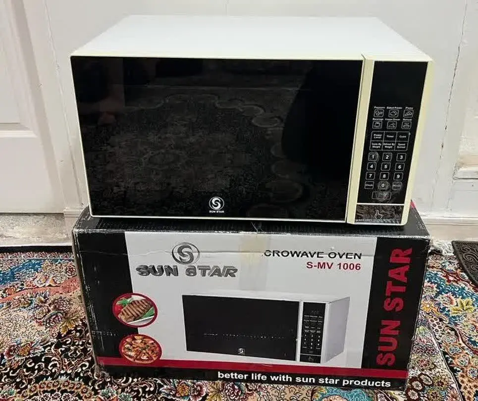 ماکروفر ۳۰ لیتری سان استار نو نو استفاده نشده ❌️❌️
