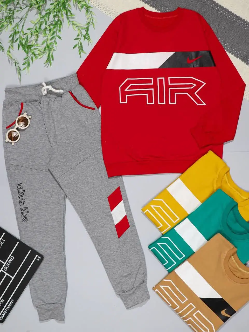 👫بلوز و شلوار پسرانه چاپ AIR 👫