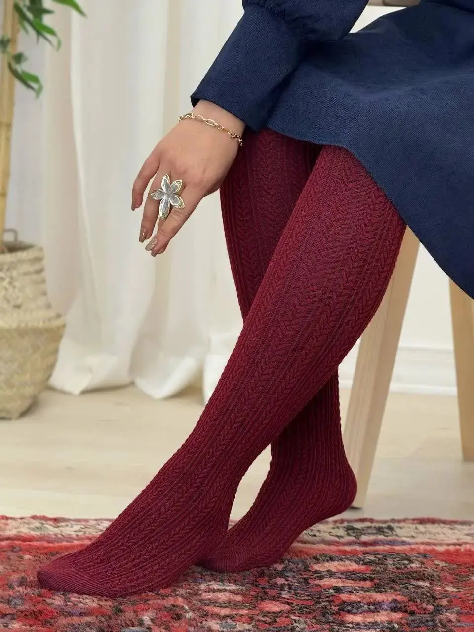 👌جین بسته ۶ تایی رنگ مخلوط.