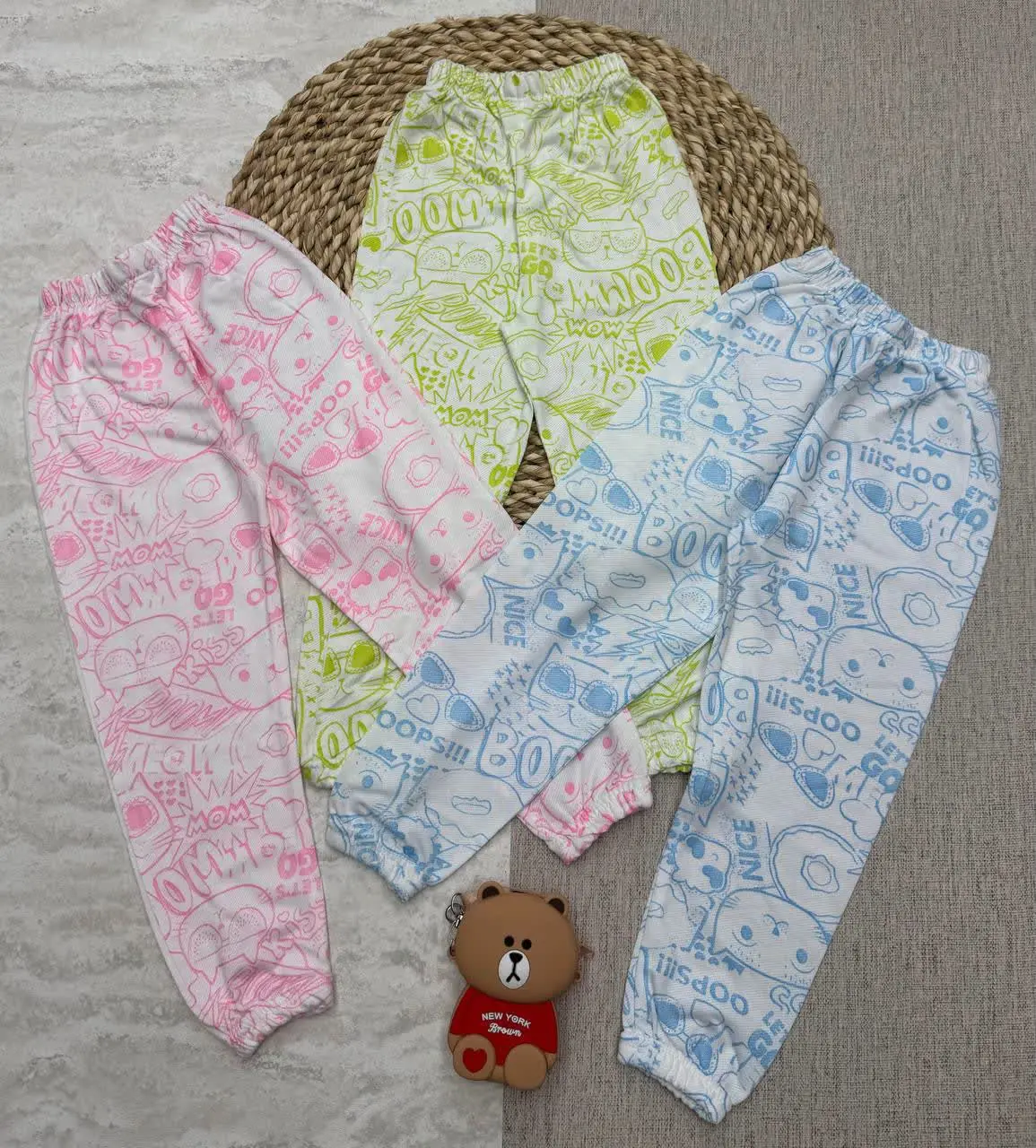🧵🪡👕شلوار راحتی دخترانه
