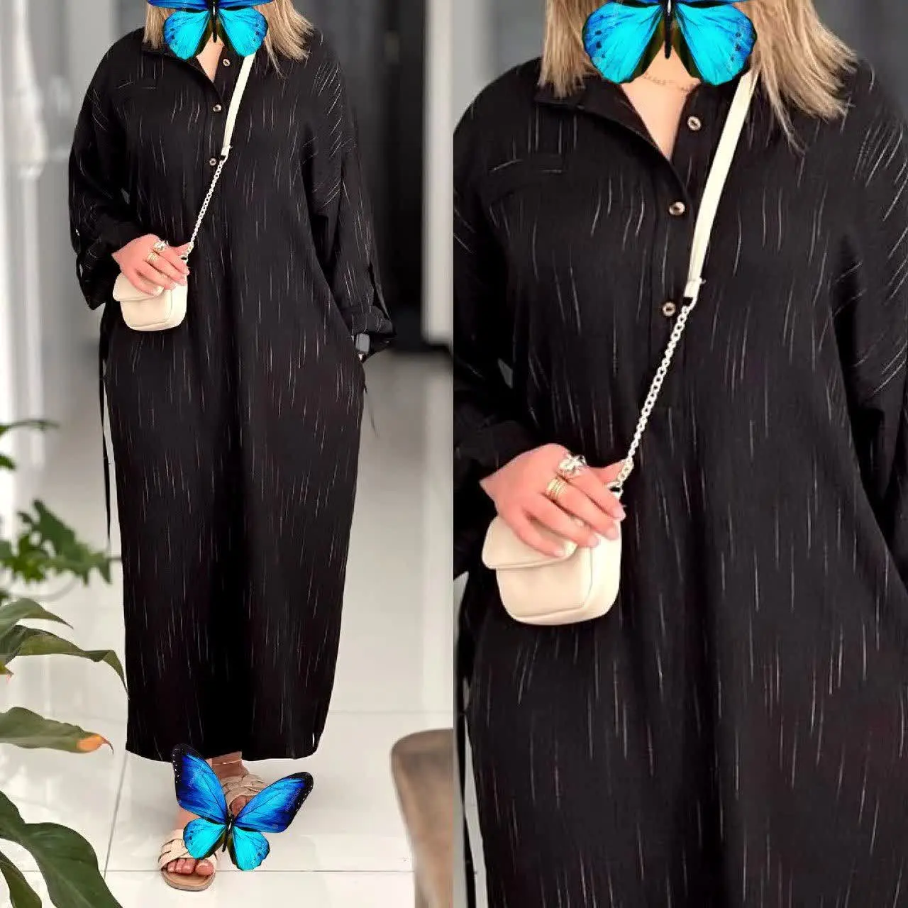 نام: کفتان همراه کمربند سفید
