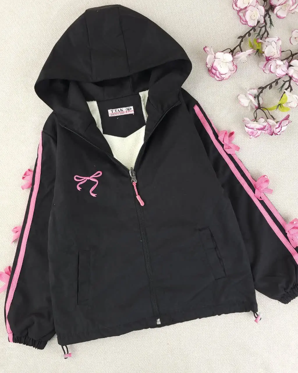 بارانی داخل خز دخترانه پاپی...