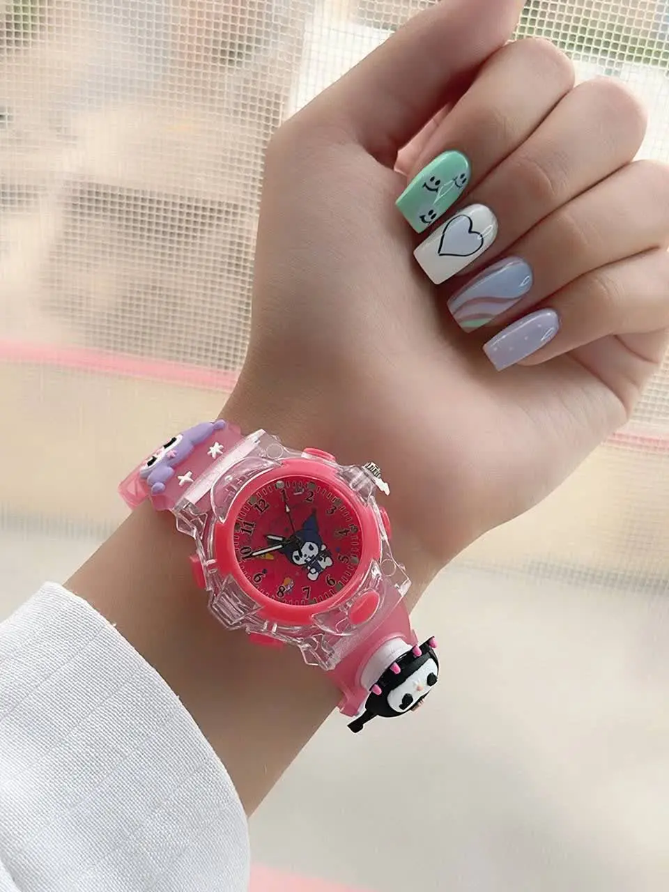 ساعت پرفروش بچگانه چراغدار👧👧👧