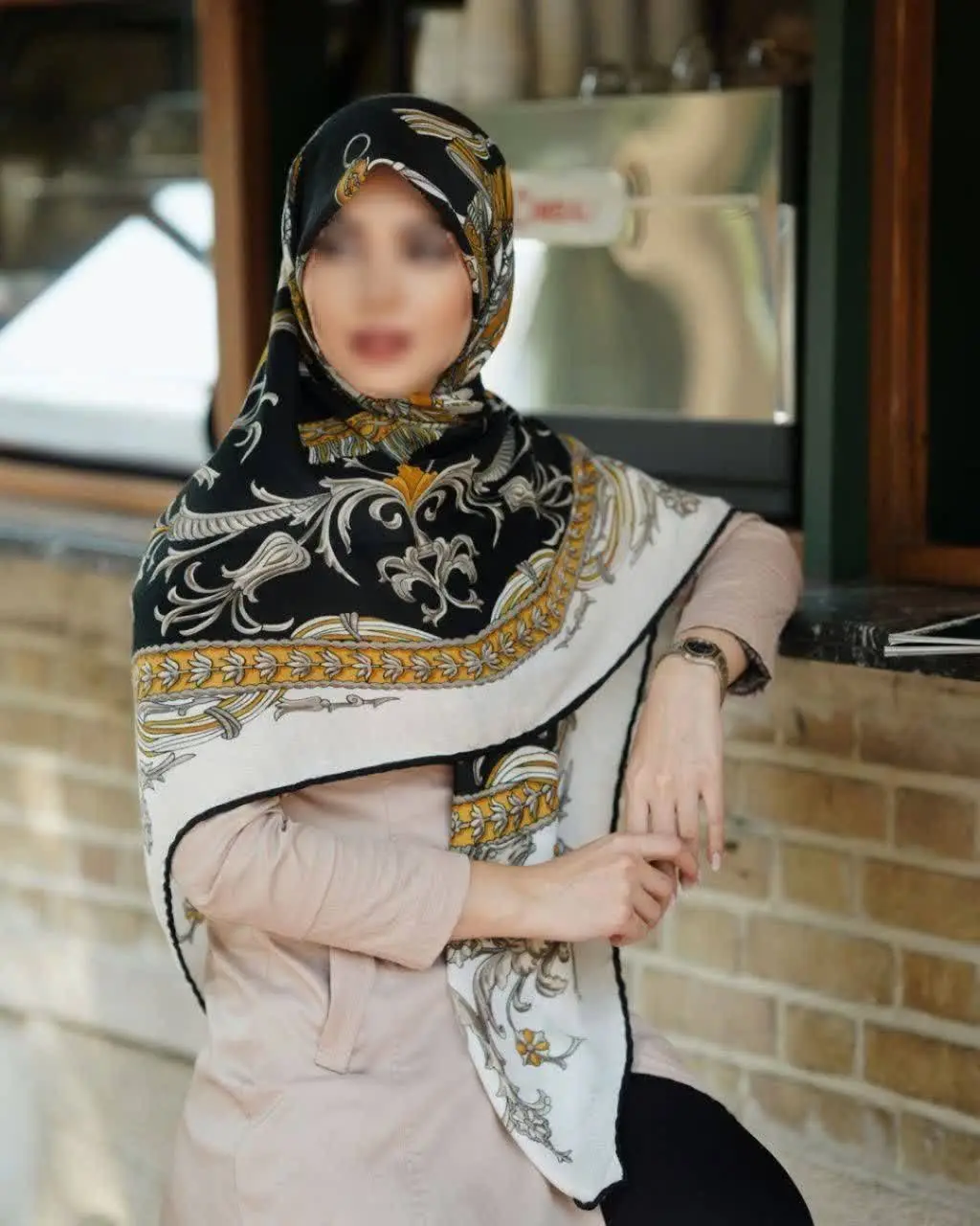 روسری های رنگی رنگی دل شاد...