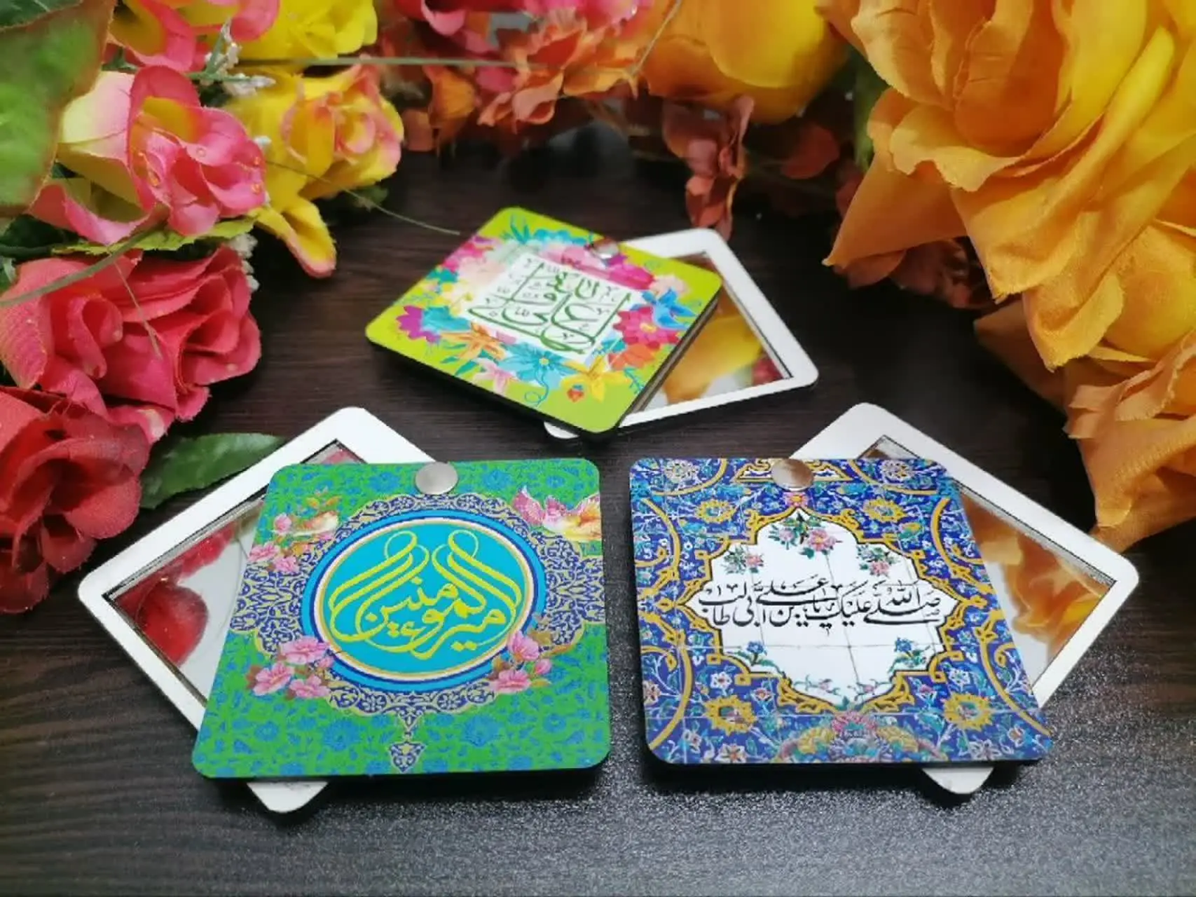 آینه چوبی، طرح غدیری💚
