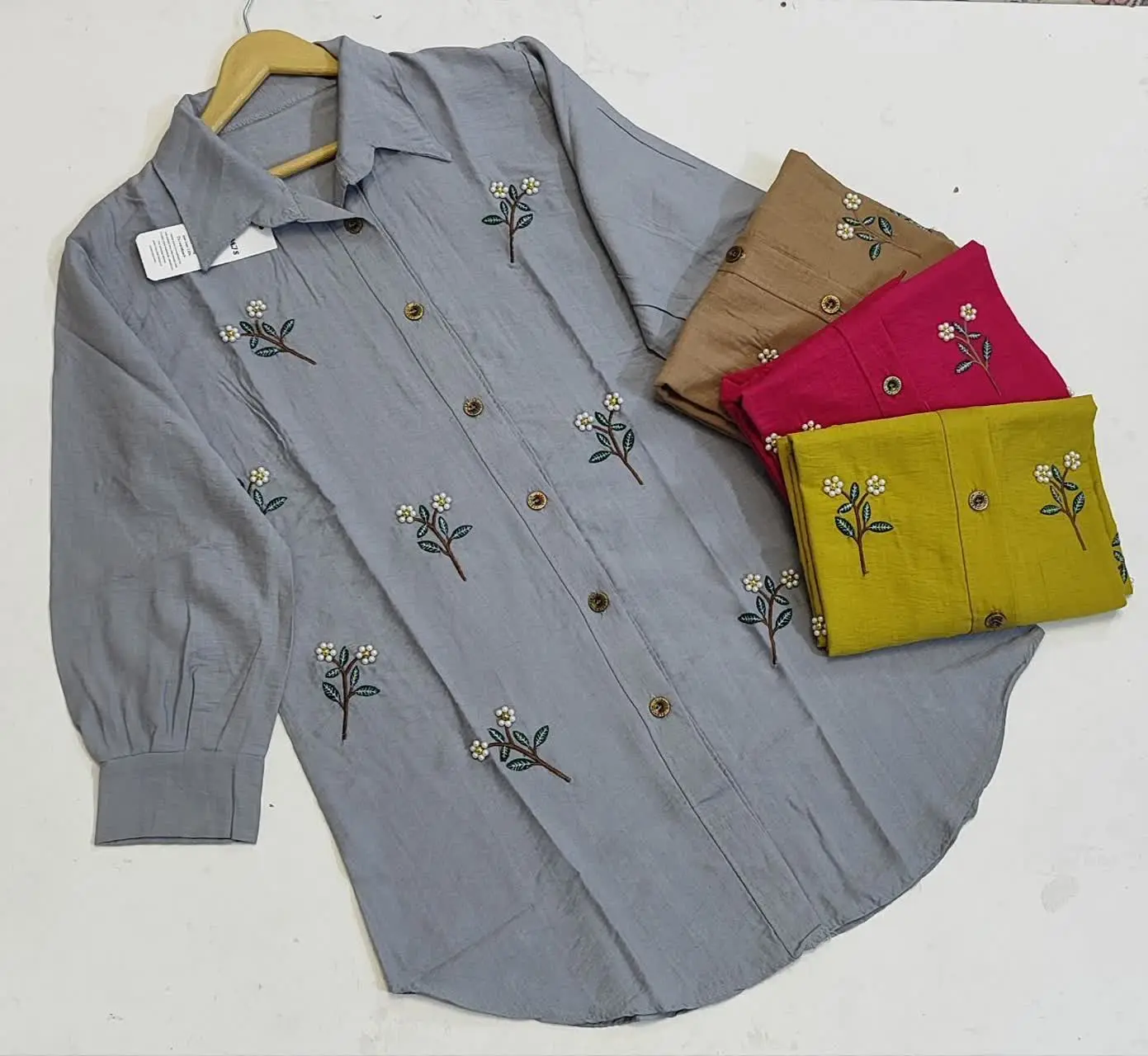 💐نام کالا: مانتو مرواریدی 🌻
