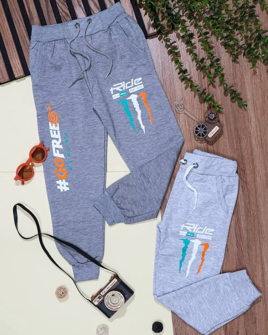 👖نام کالا: #شلوار_اسلش ملانژ پسرانه 
