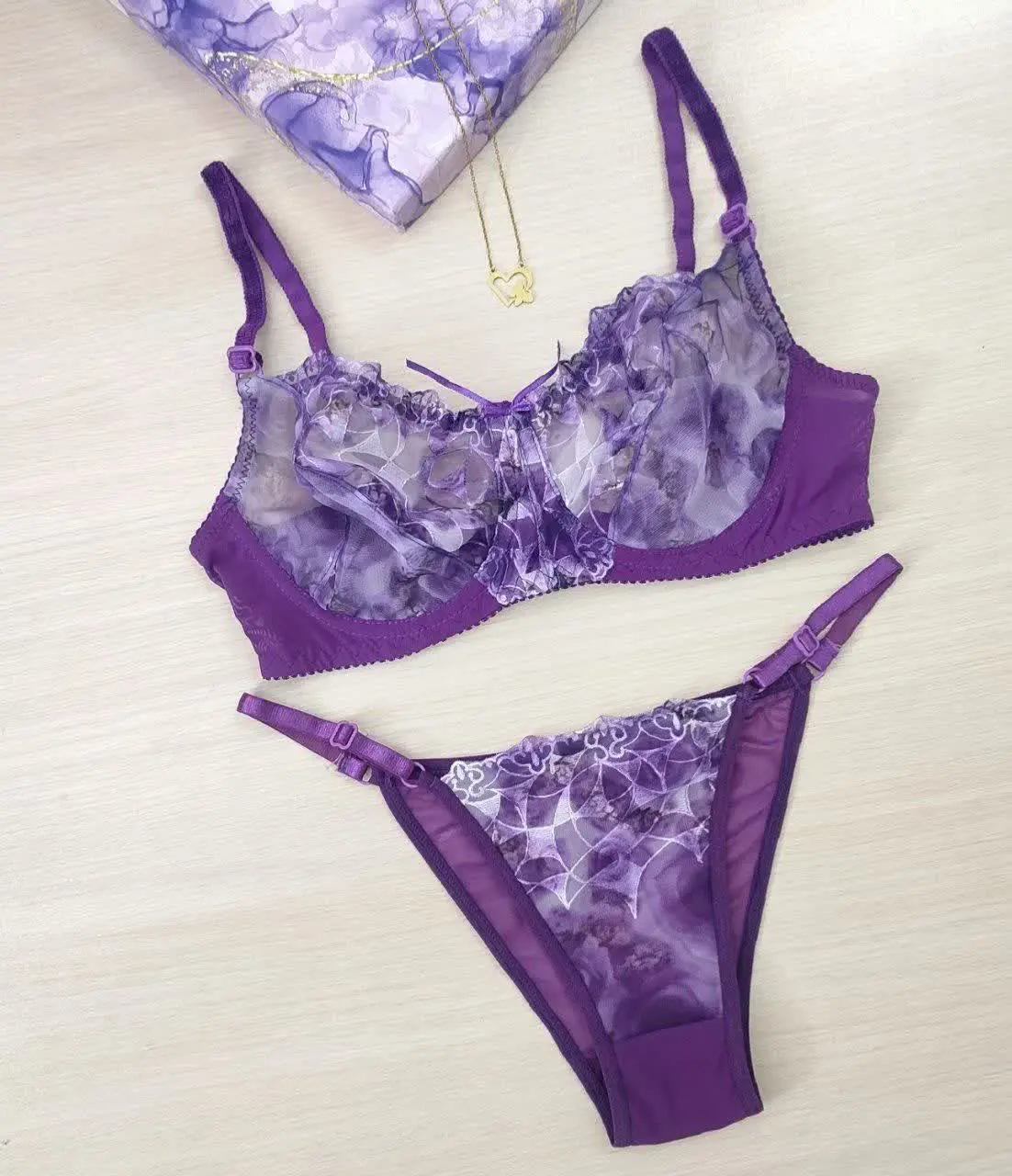 ست تور گاز با این رنگ جذابش 💜
