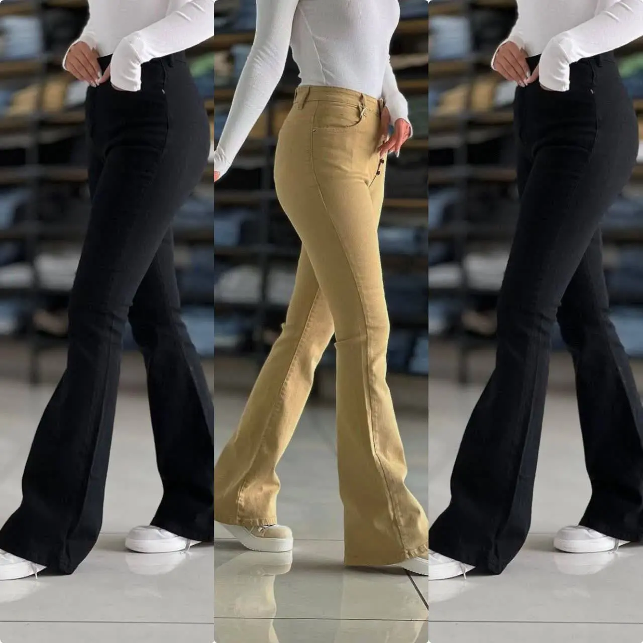 🔹نام: شلوار دکمه دکمه