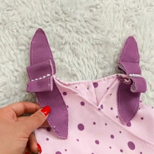 رامپر بنفش خالدار هانیس
