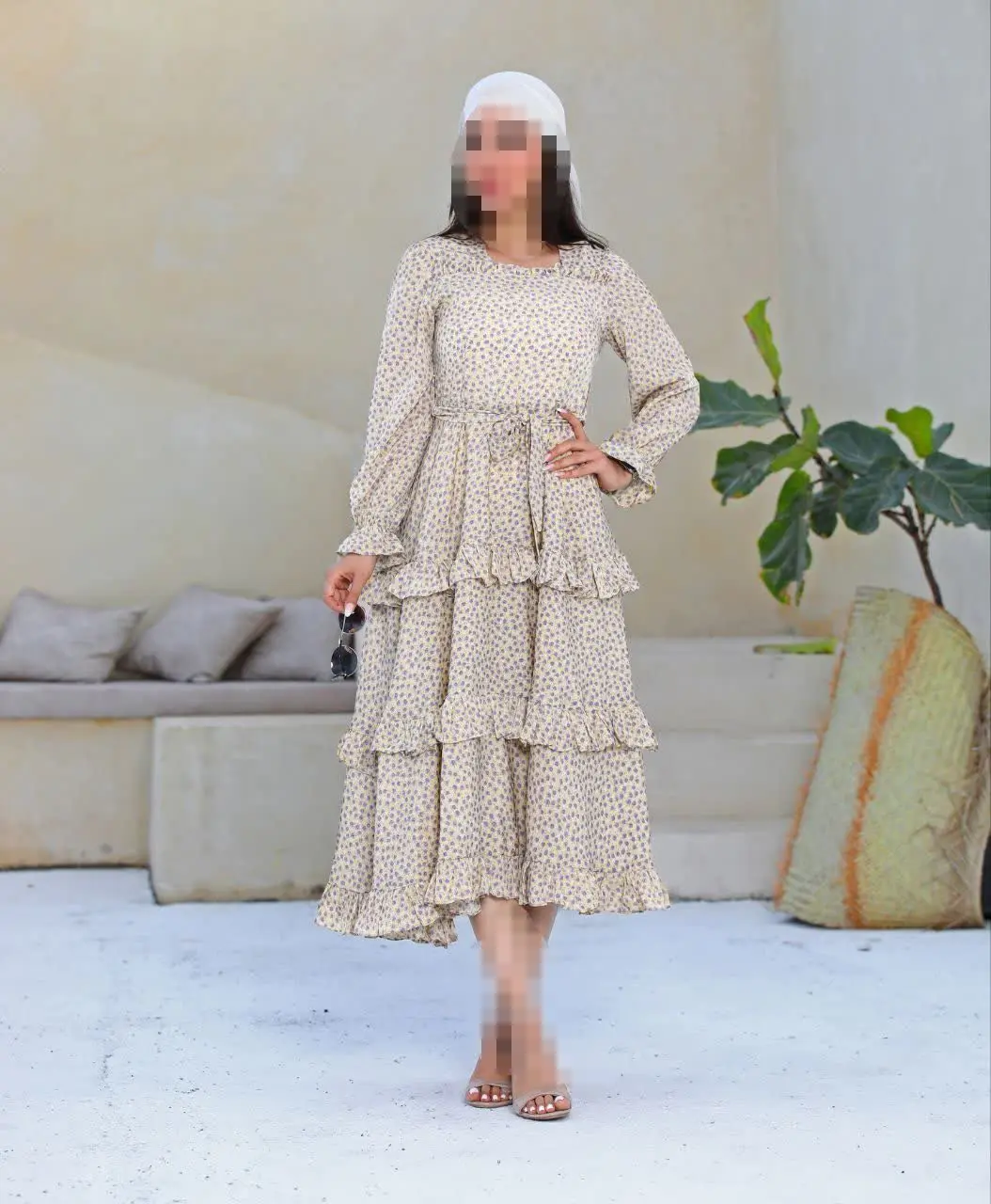 🌻نام: پیراهن طرح وانیا
