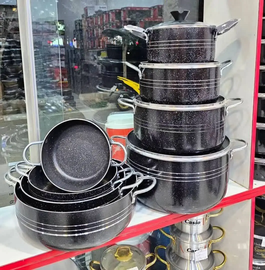 ✅سرویس قابلمه ۱۱ پارچه مدل ویژه عروس پاراب😍👆
