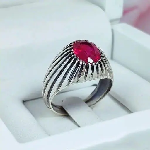 💎انگشتر یاقوت شمش آلمانی خاص