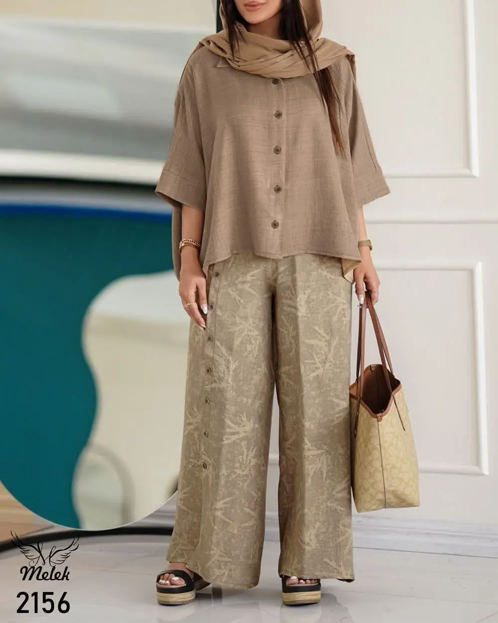 🔸 ست شومیز مانتویی و شلوار...