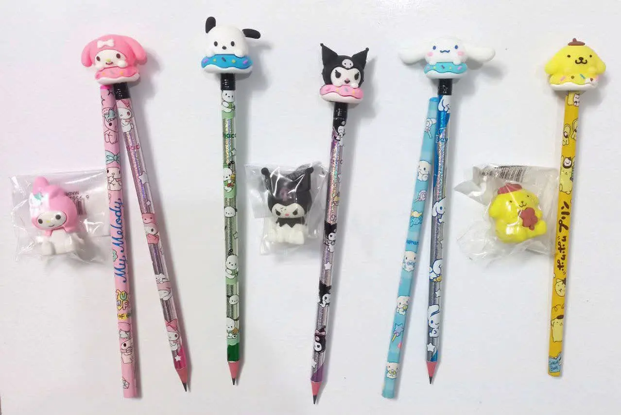 ✅️#ست مداد و سرمدادی و پاک کن
