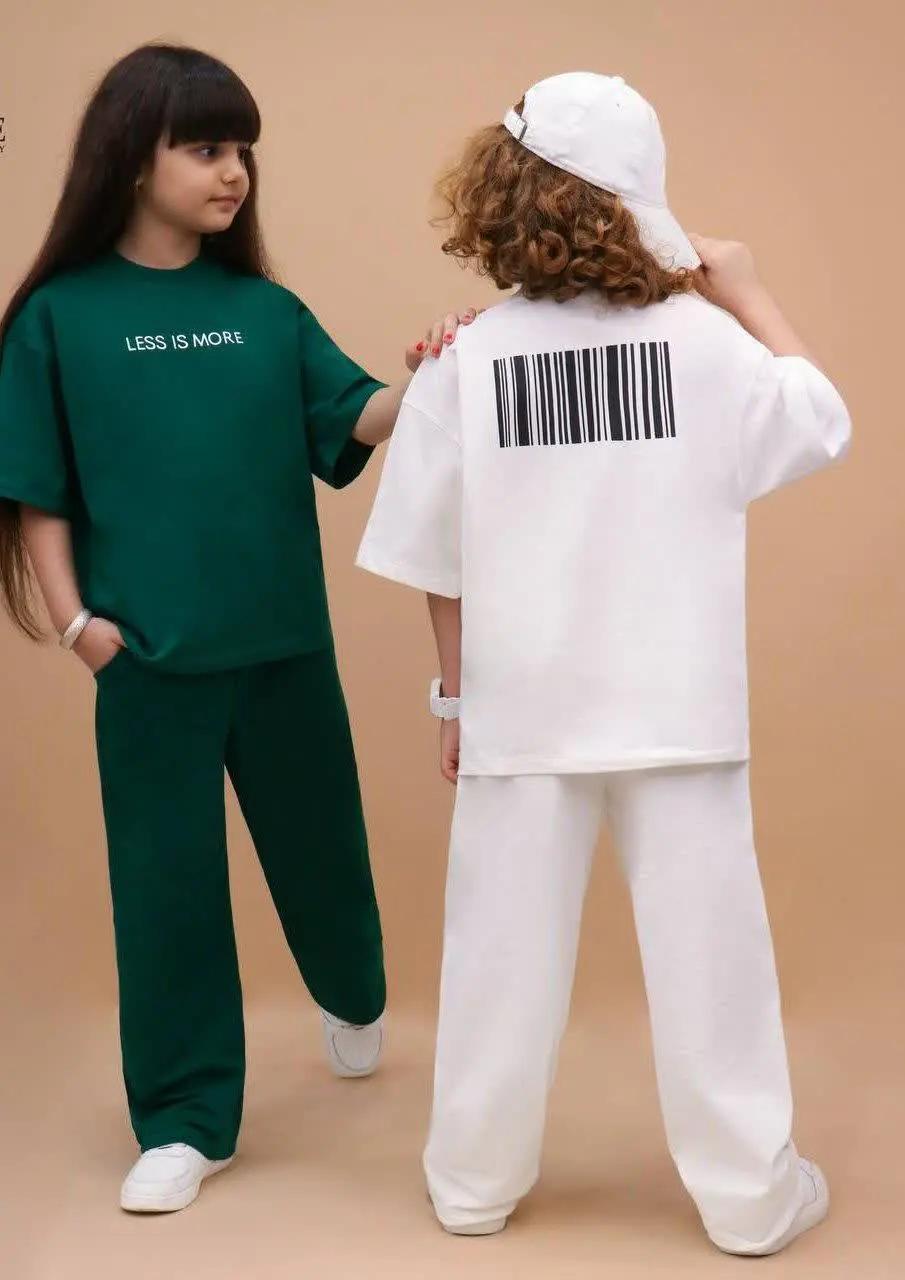 🍁🧡اسم: تیشرت شلوار بگ استای...