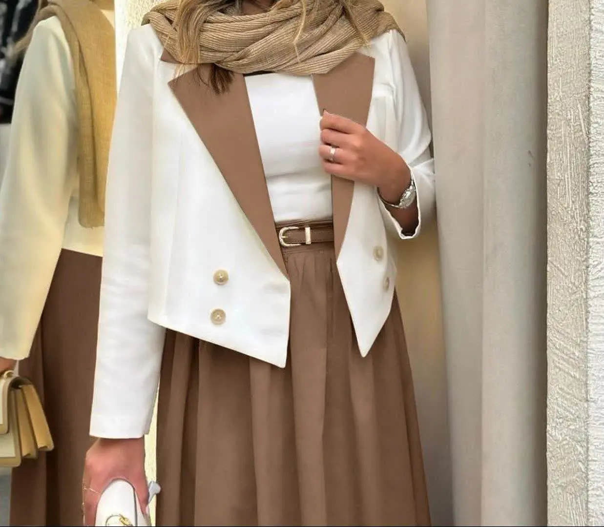 👚 نام: کت دامن تابان ✔️
