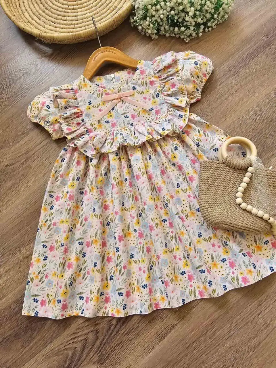 پیراهن گل ریز 😍
