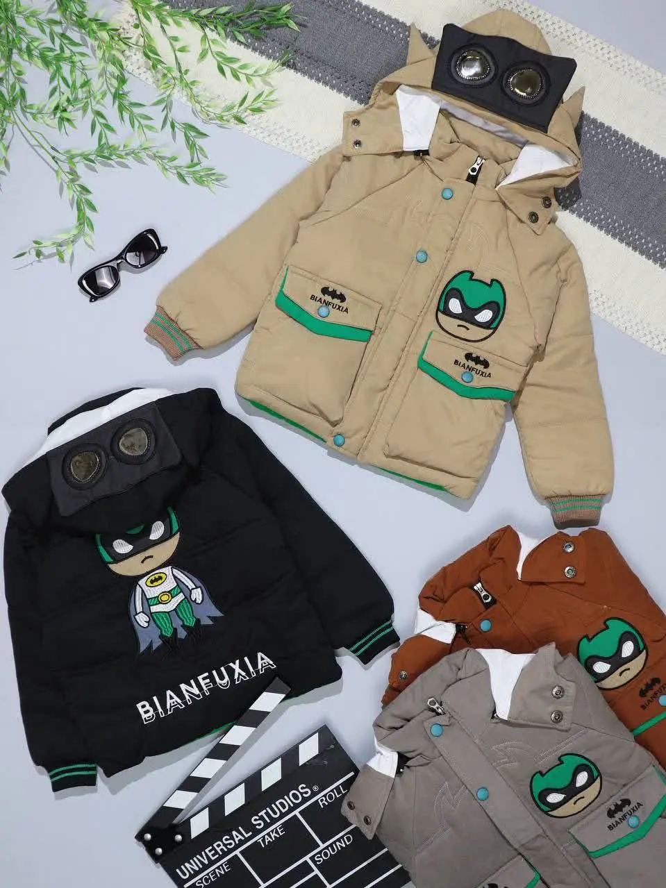 👫کاپشن پسرانه میکرو طرح بتم...