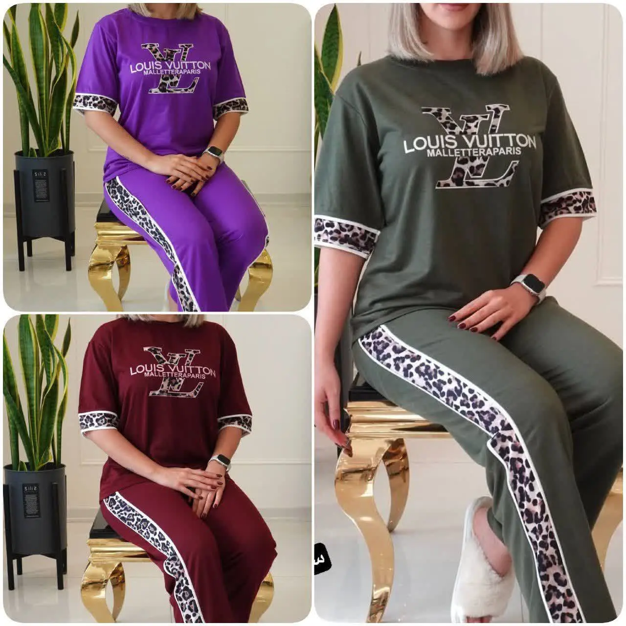 ❤️تیشرت و شلوار 🌺عیدااااانه 🌺مدل اردیبهشت
