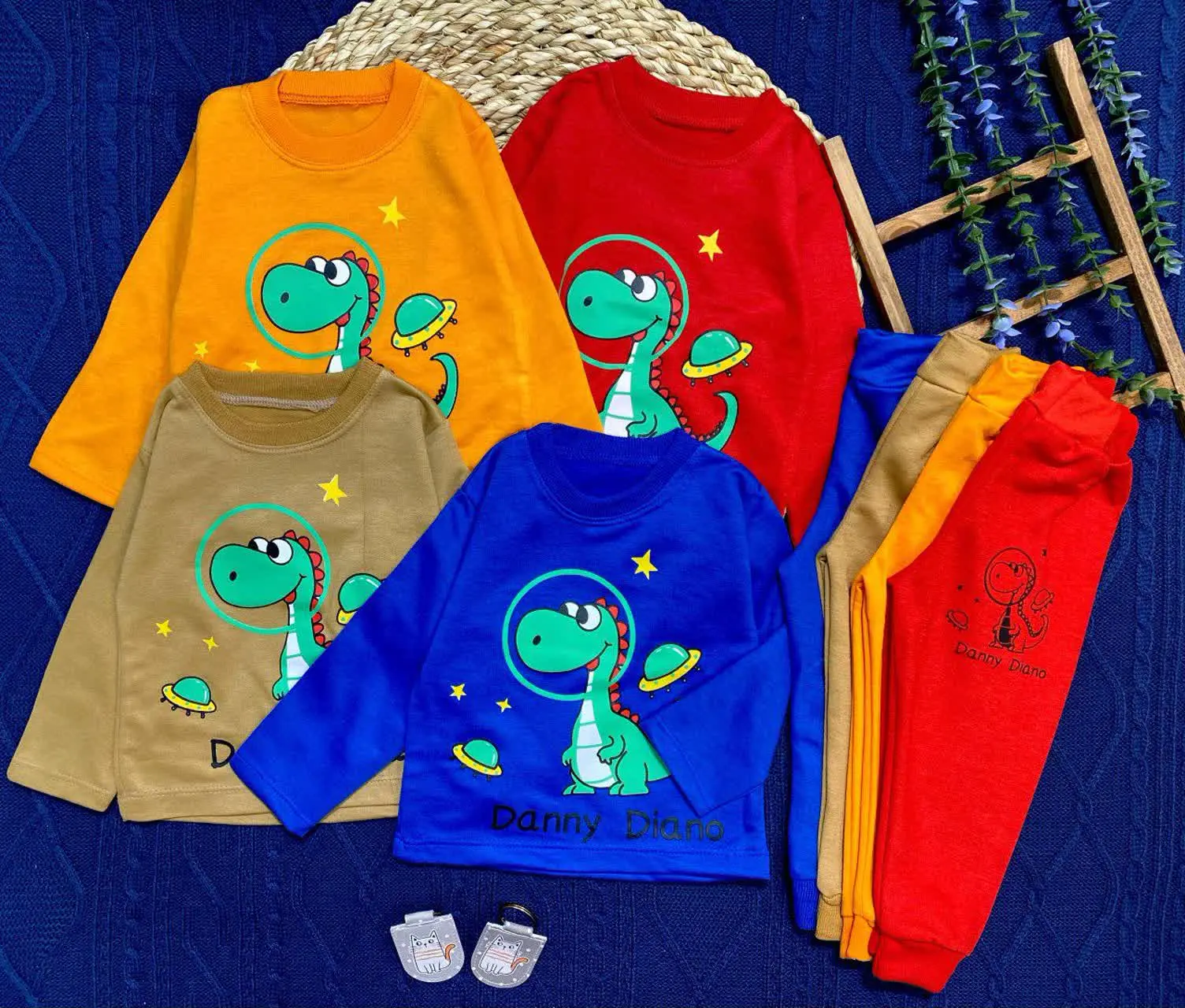 🧶 بلوز شلوار 🛍️🧸🧿 دایناسور...