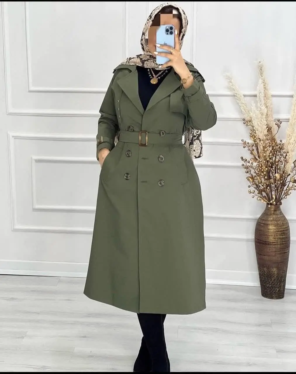 ط🍃نام: مانتو بارانی صبا
