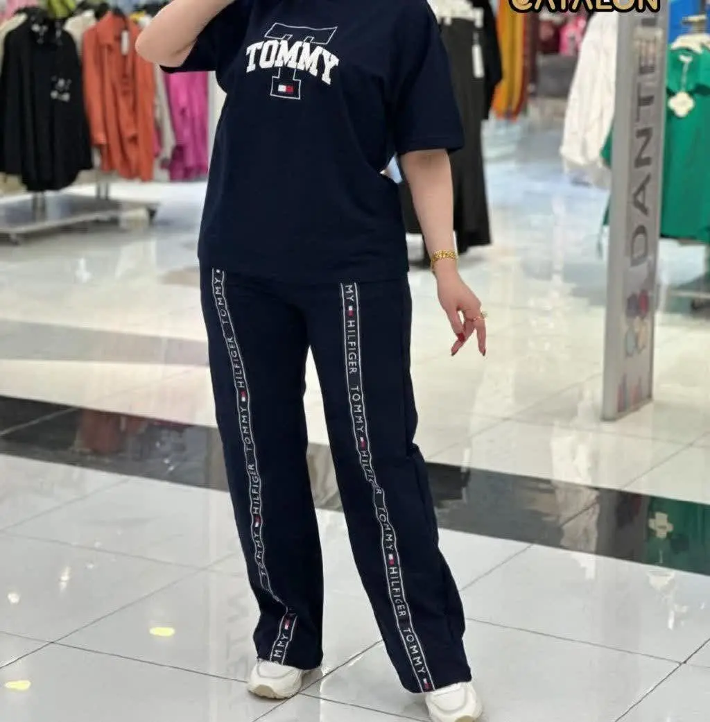 🧵ست تیشرت شلوار سایز بزرگ
