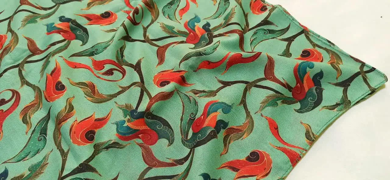 🌻این روسری نخی خوش طرح و خوش جنس دوتا موجوده
