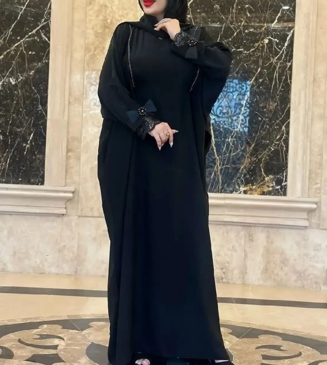 👚نام: عبا آستین پاپیون