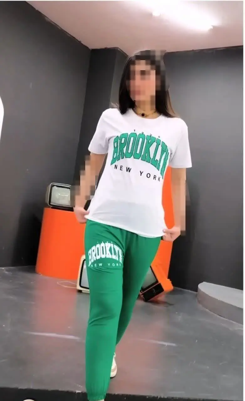 🌻نام: ست تیشرت شلوار بروکلین
