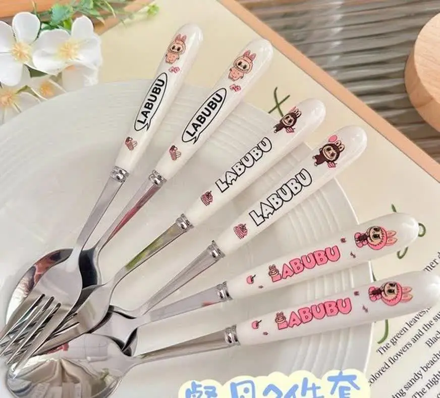 قاشق چنگال کودک ۸۵۳ 🍓