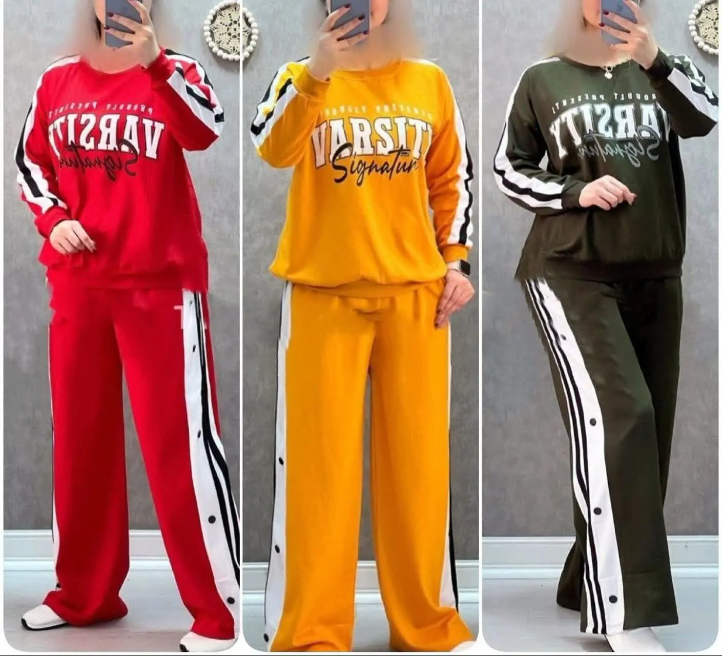 ❤️نام: بلوز و شلوار VARSITY
