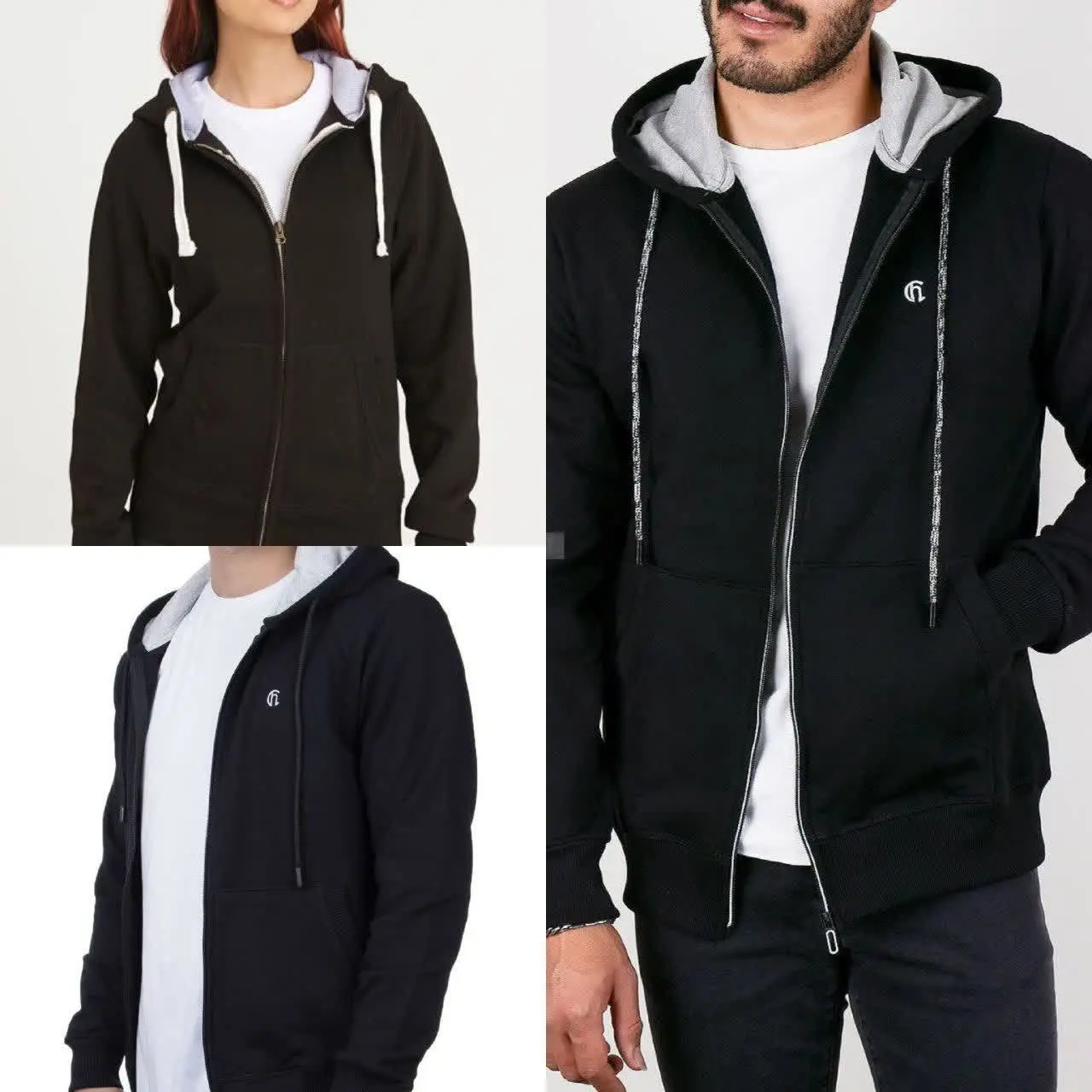 ❤️نام: سویشرت کلاه دورس طوسی