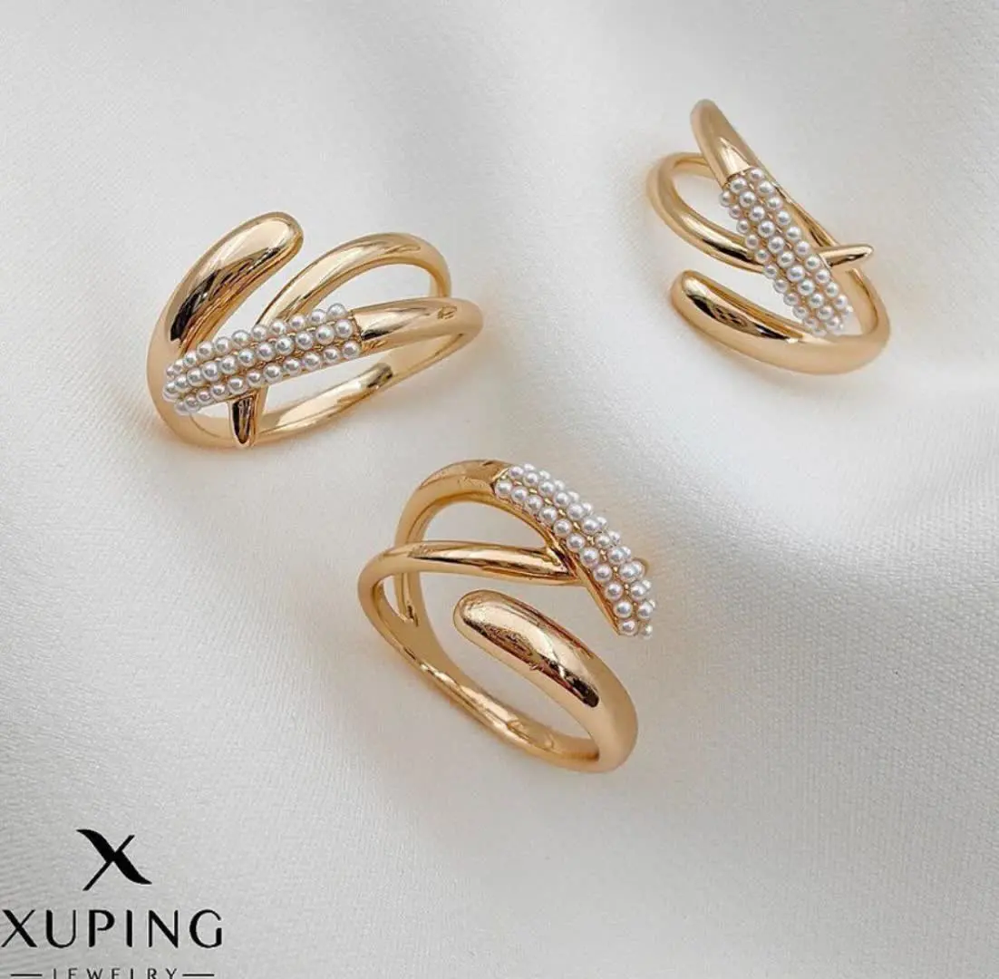 انگشتر مینیمال مرواریدی ژوپ...