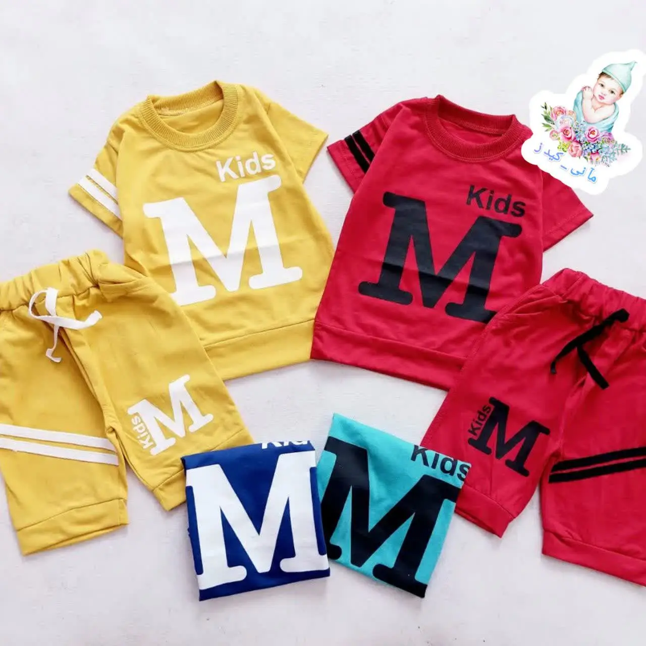 تیشرت شورت اسپرت چاپ M
