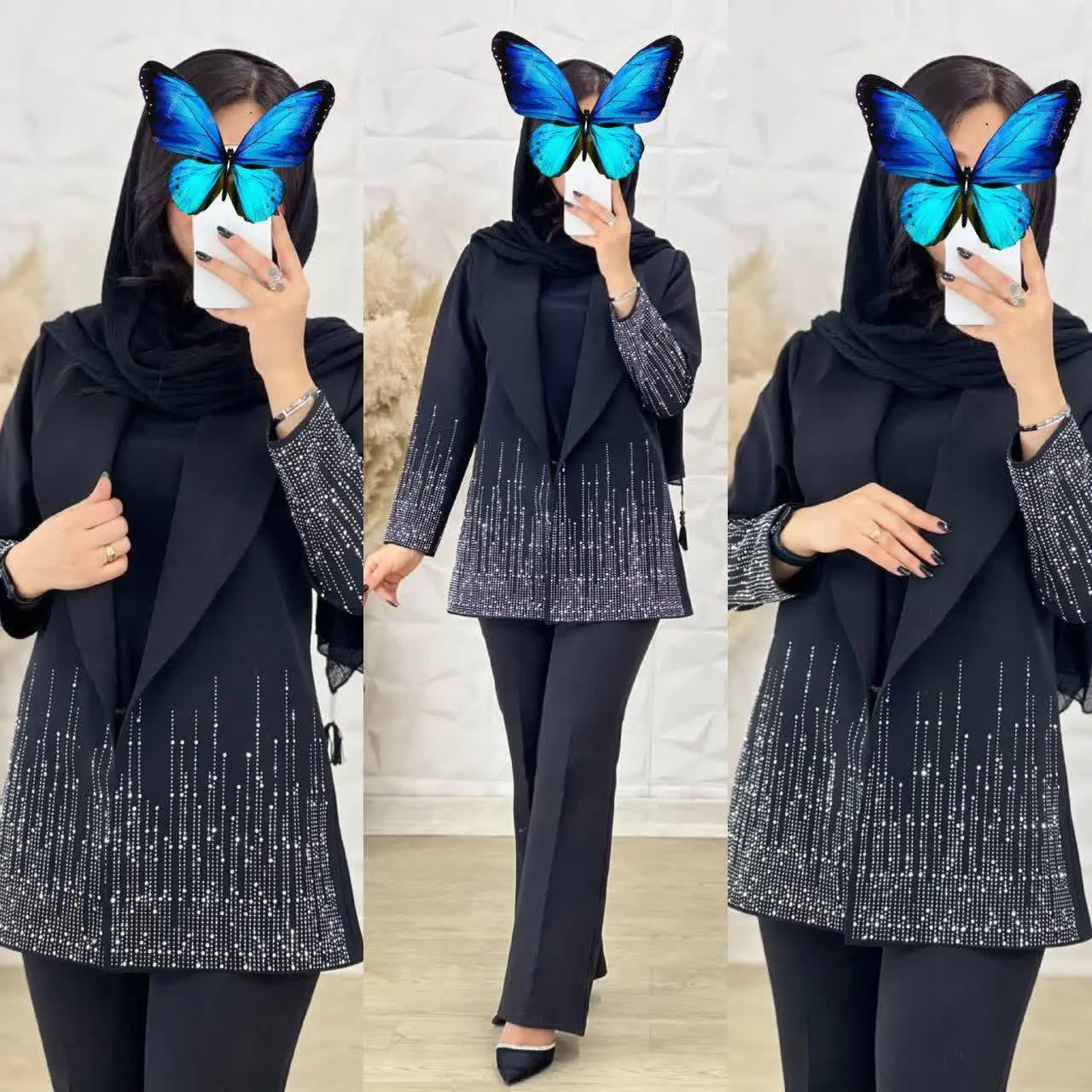 نام: کت پرطرفدار نگین آبشاری
