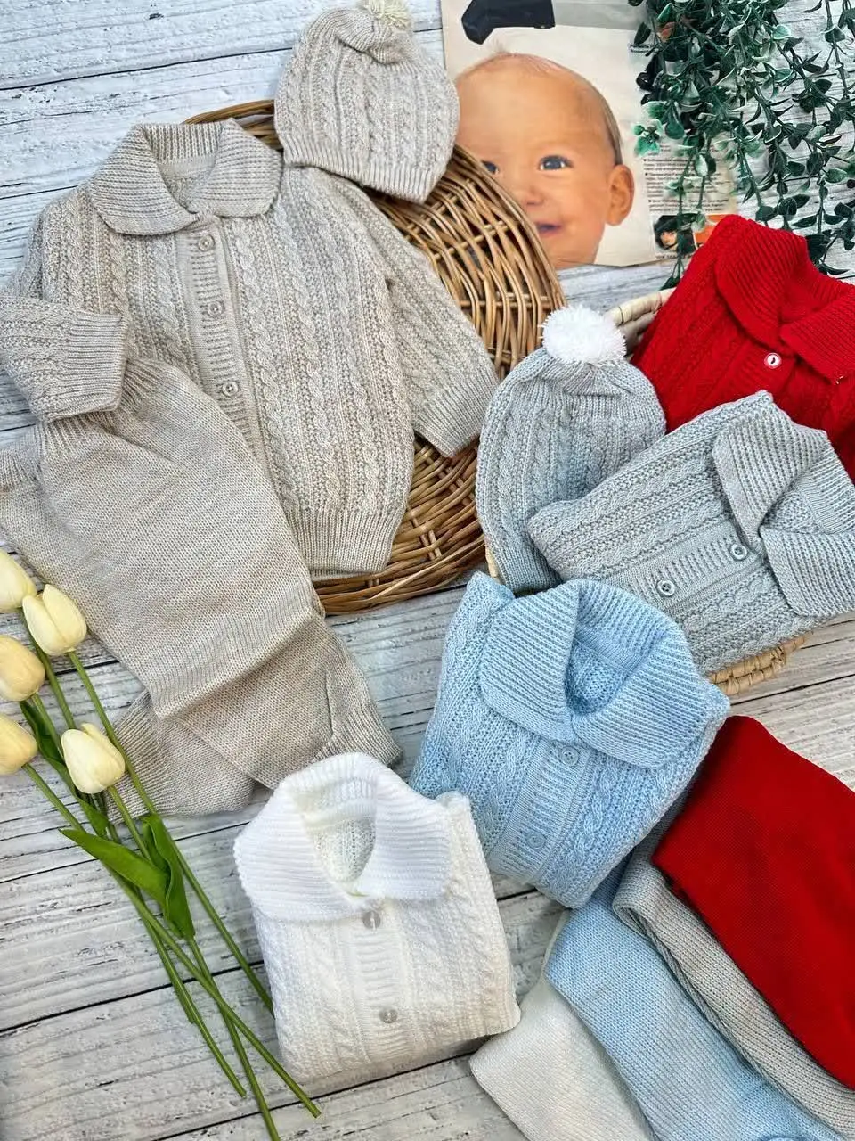 اینم بافت ۳ تیکه پسرانه
