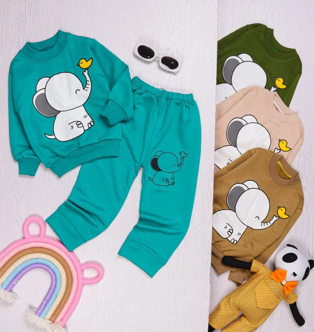 👯 بلوز شلوار پسرانه فیل 👯