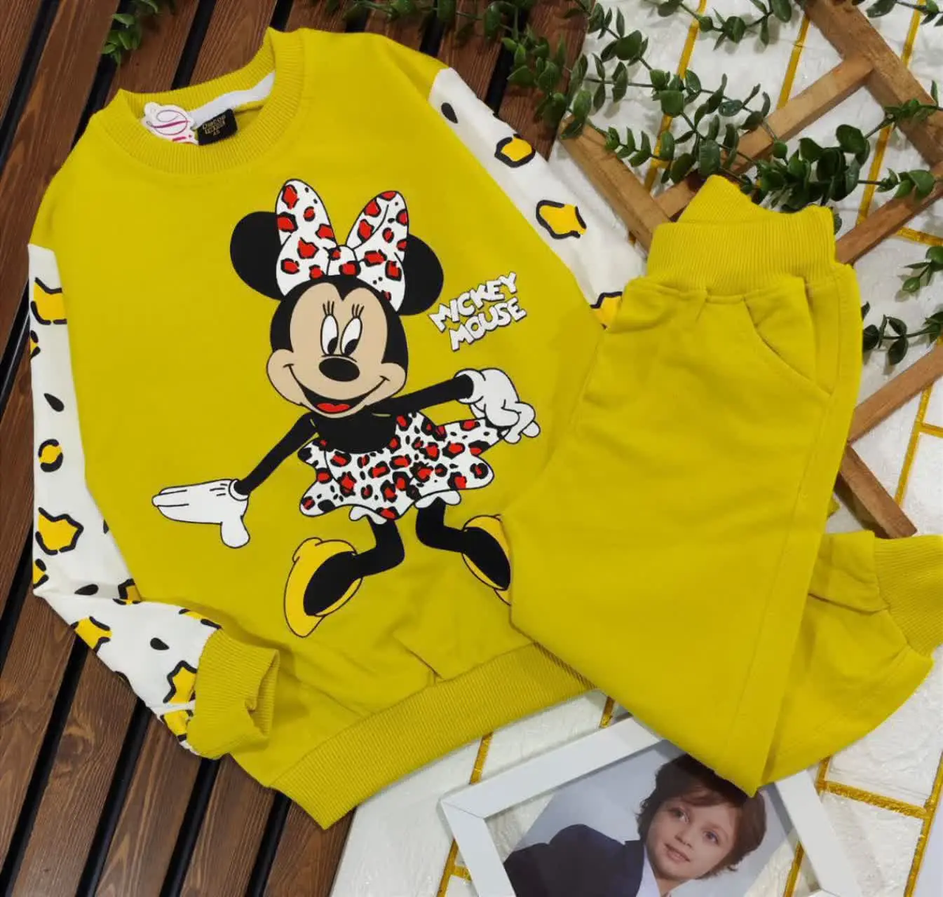 👚نام: ست بلوز شلوارمیکی موس پلنگی 😍😍😍
