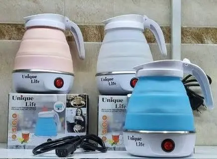 کتری برقی تاشو سلیکنی یونیک
