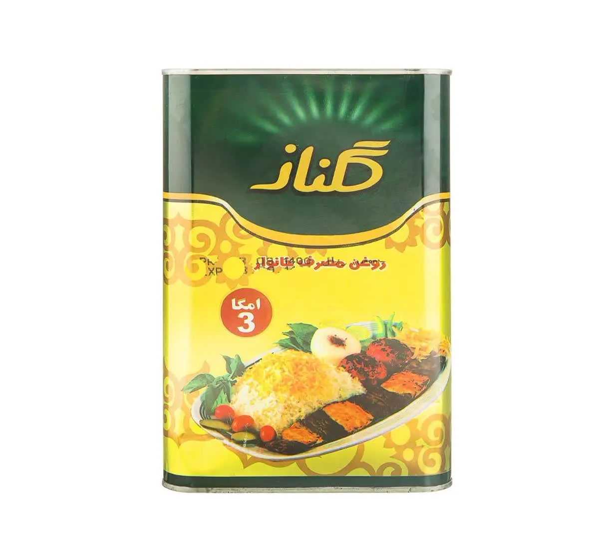 #روغن_جامد_گلناز_۵_کیلوگرم
