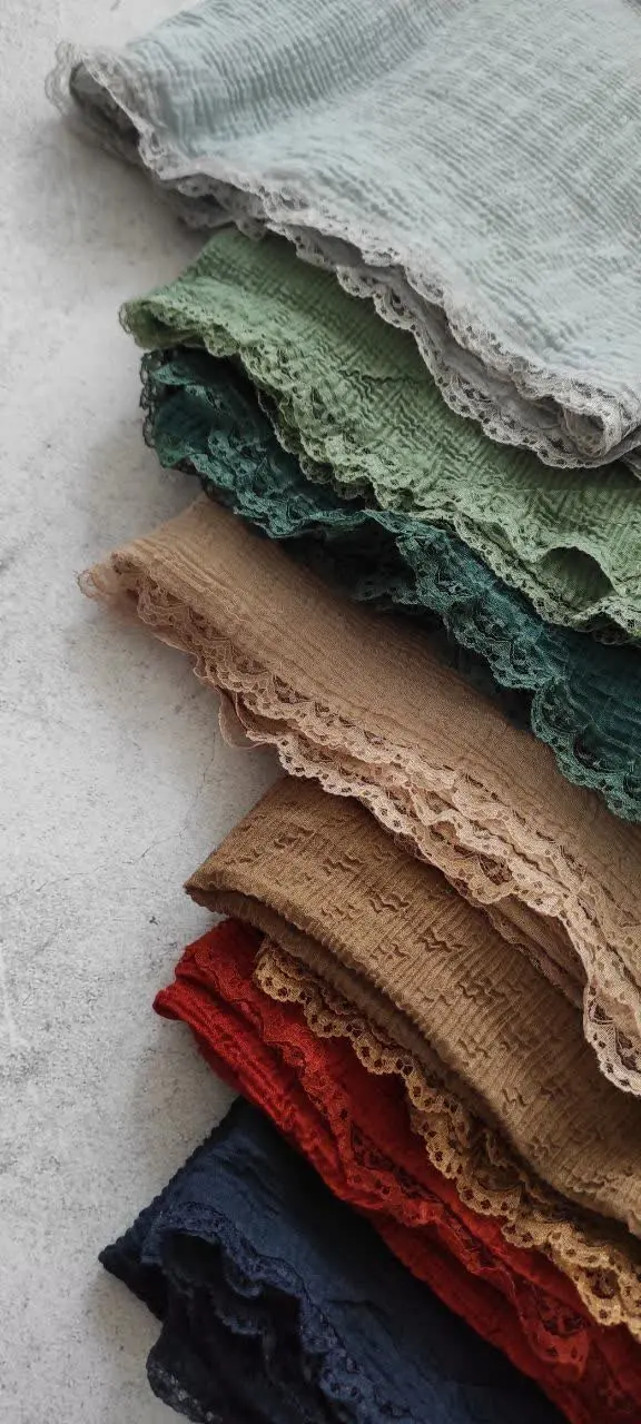 از اون روسری نخی تک رنگهای 
