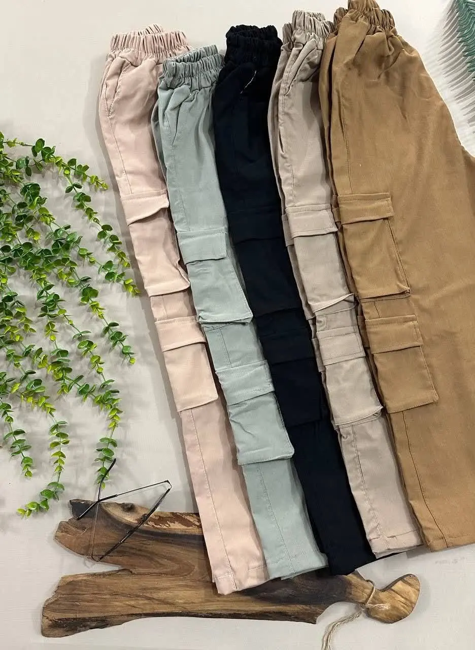 اومدیم با شلوارهای پرطرفدار کارگو کتان ترند امسال😉🥰
