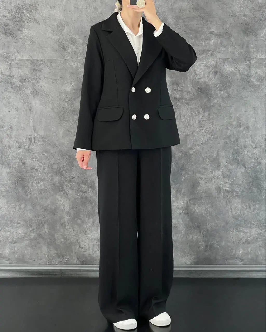 🛍نام: کت شلوار یقه انگلیسی 🌱
