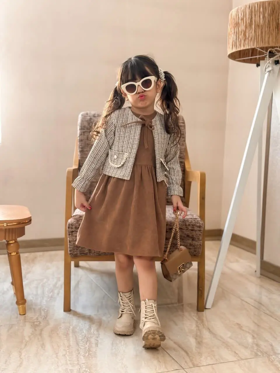 سایز ۱👈قد پیراهن پهنا آستین