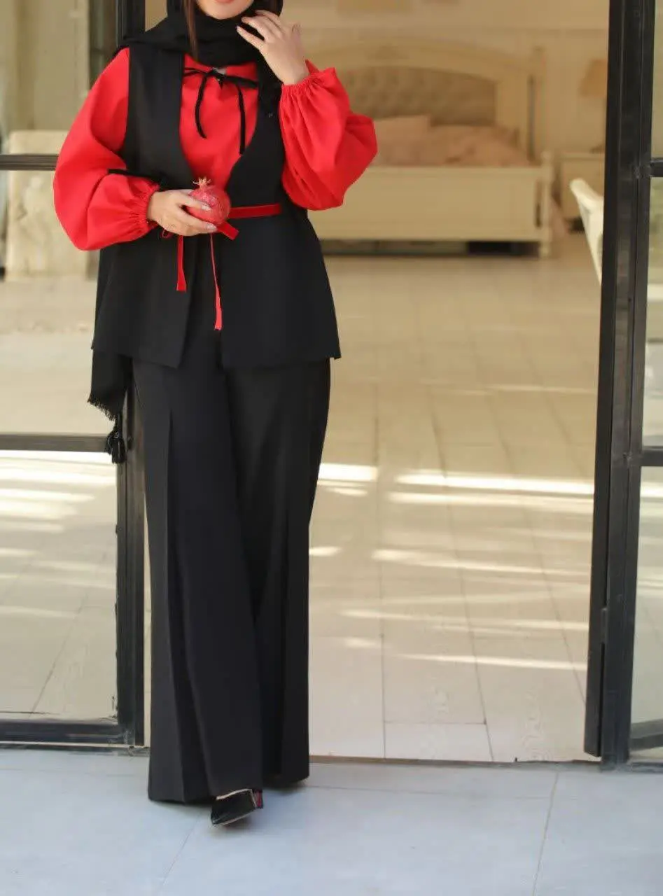 👚نام: ست سه تیکه نیلوفر 🪷