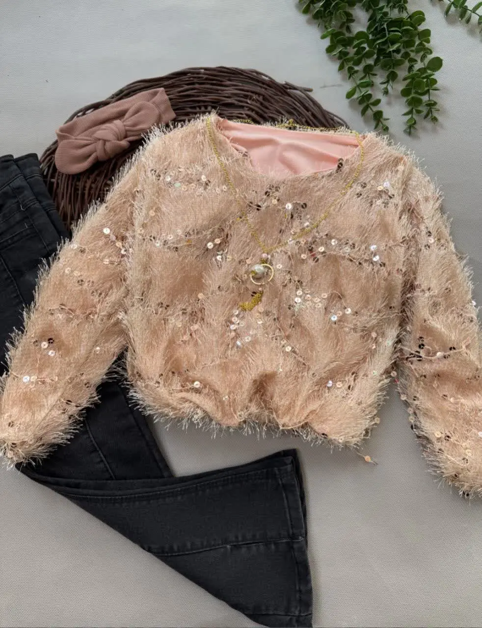 نام محصول: شومیز پولک دار ✨
