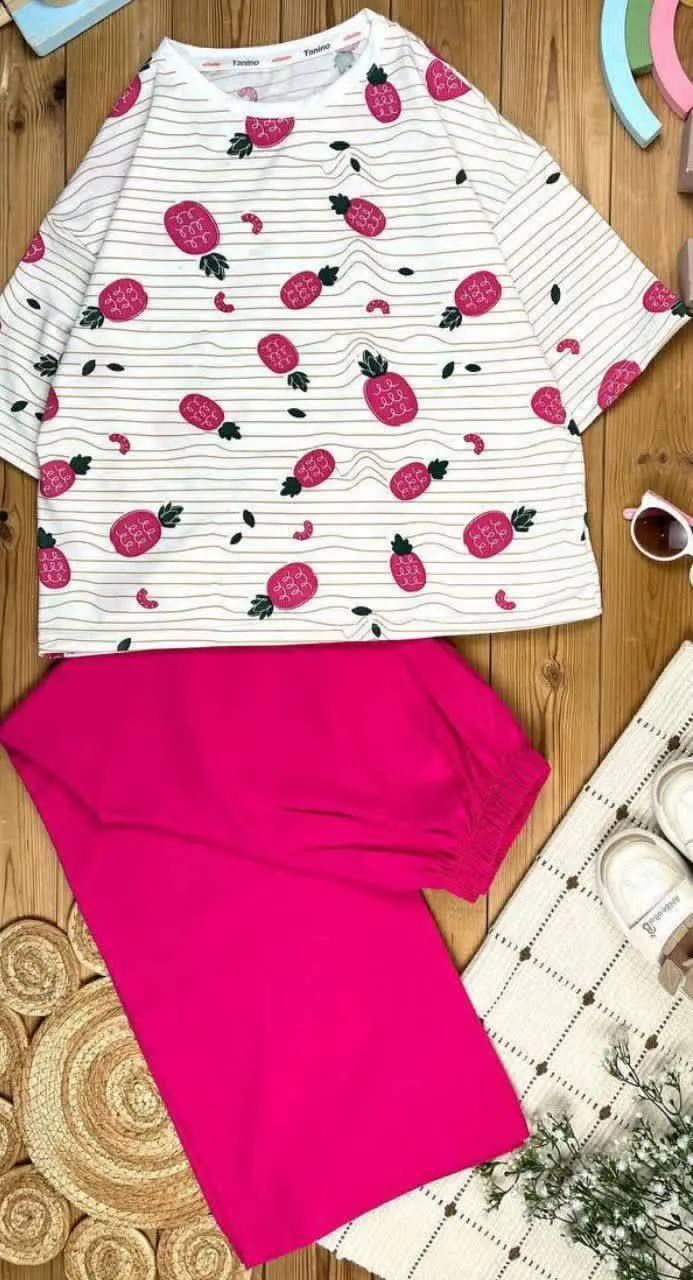 ☘️☘️ کراپ و شلوار دخترانه🍭
