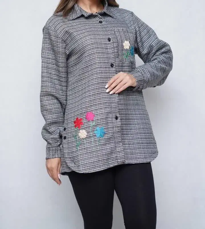 👚نام: مانتو بقل دکمه ریما ۸۰۳
