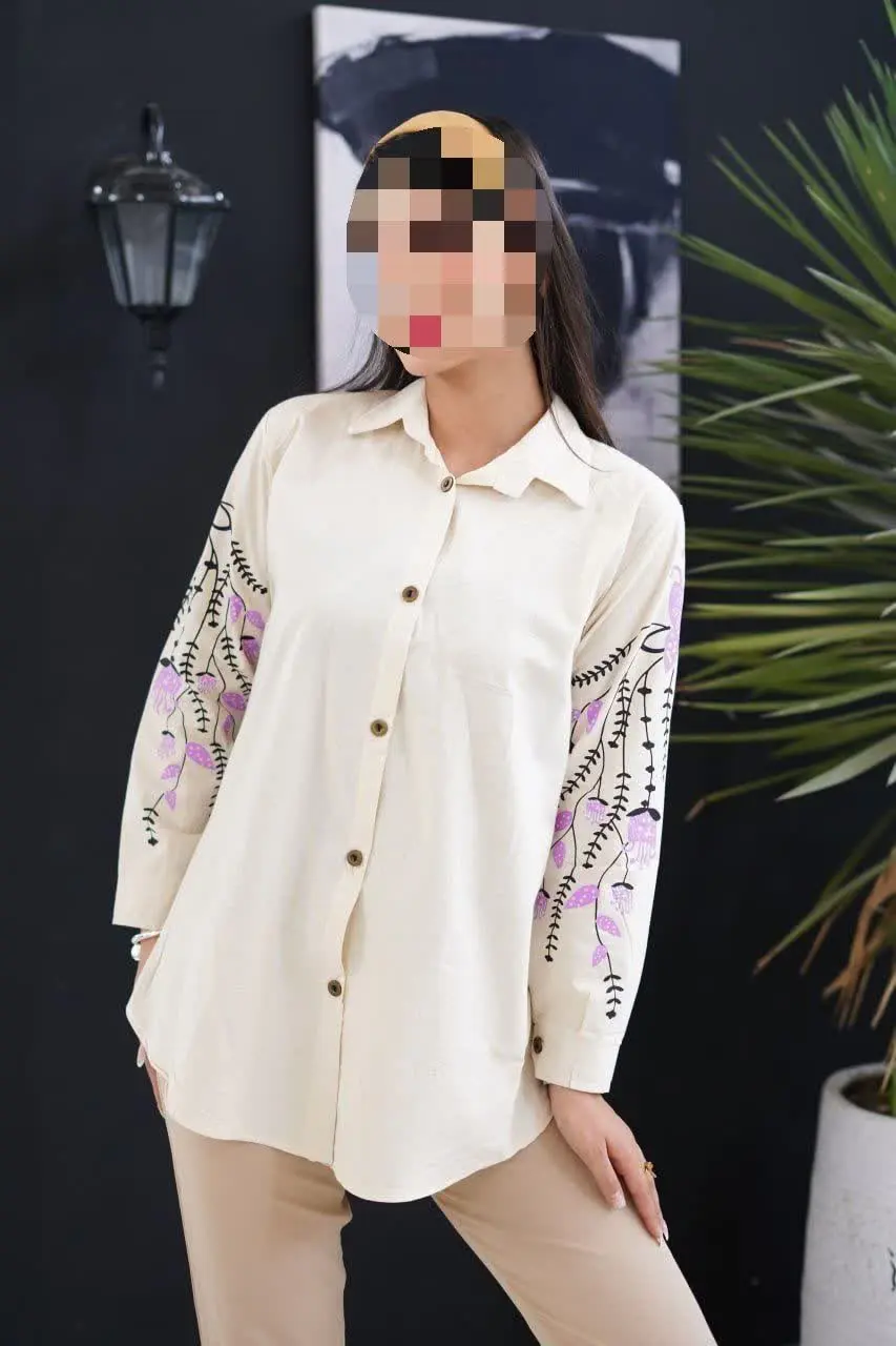 🛍نام: شومیزمانتویی چاپی🌱
